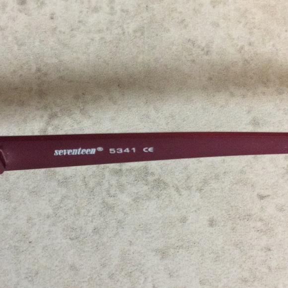 NWT Seventeen pink retro metal eyeglasses new old stock - Picture 11 of 16